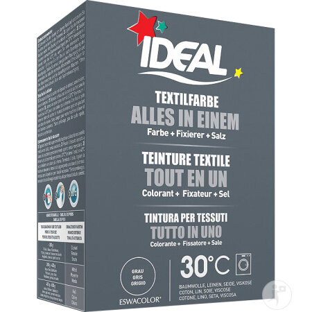Ideal Textilfarbe Alles In Einem Grau 230g