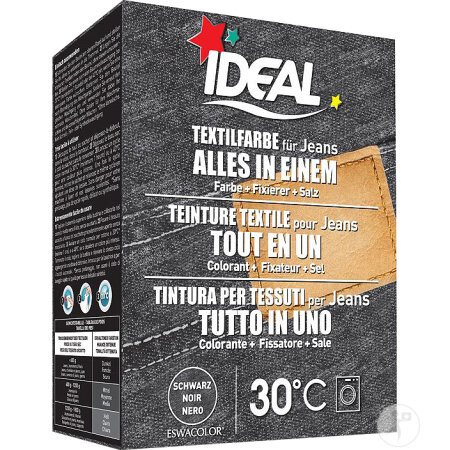 Ideal Textilfarbe Alles In Einem Jeans Schwarz 350g