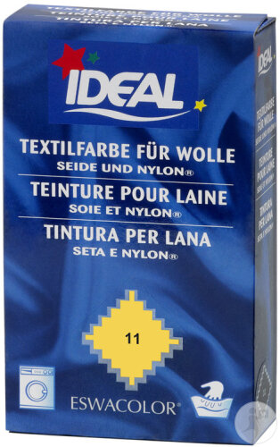 Ideal Textilfarbe Puder No11 Gold-Gelb 30g
