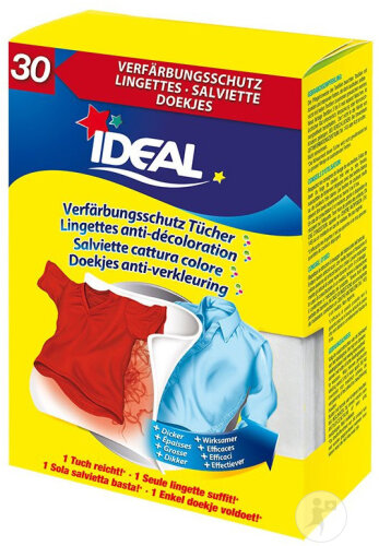 Ideal Verfärbungsschutz-Tücher 30 Stück
