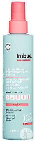 Imbue Pflegespray Ohne Ausspülen Lockiges Haar Vegan Flakon 200ml
