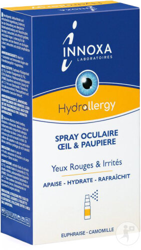 Innoxa Hydrallergy Augenspray Rote Und Gereizte Augen Spray 10ml