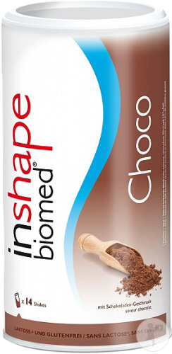 Inshape Biomed Pulver Schokogeschmack Mahlzeitenersatz Dose 420g