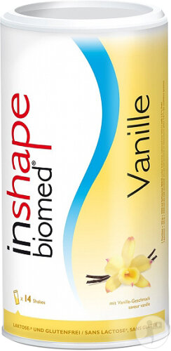 Inshape Biomed Pulver Vanillegeschmack Mahlzeitenersatz Dose 420g