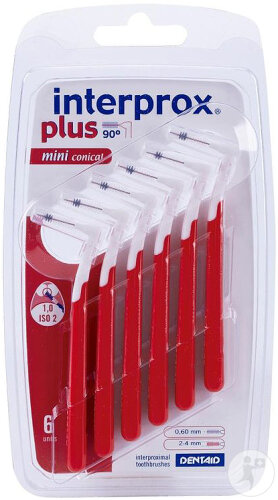Interprox Plus Mini Conical Interdentalbürsten 6 Stück
