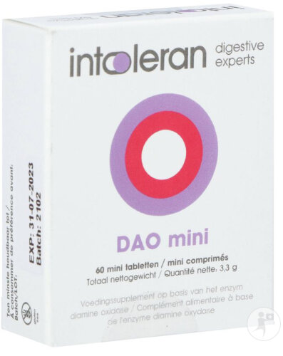 Intoleran DAO Mini 60 Tabletten