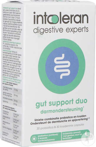 Intoleran Gut Support Duo 60 Kapseln