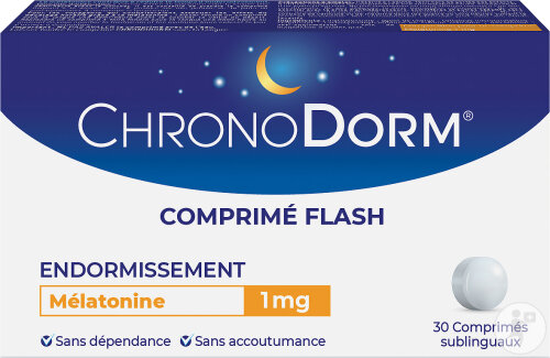 ChronoDorm Melatonin 1mg Sublinguale Tabletten 30