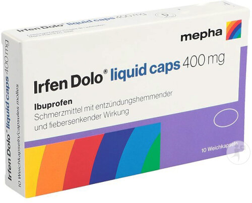 Irfen Dolo Liquid 400mg 10 Kapseln