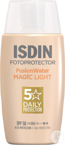 Isdin Fotoprotector Fusion Water Color Light SPF50 Flasche 50ml