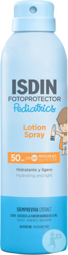 Isdin Fotoprotector Pädiatrie Lotion Spray SPF50 Flasche 250ml