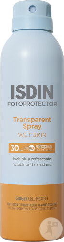 Isdin Fotoprotector Transparentes Spray Wet Skin LSF30 250ml