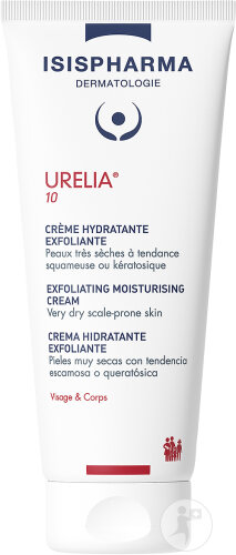 Isispharma Urelia 10 Feuchtigkeitsspendende Peeling-Creme Lokalisierte Tube 150ml