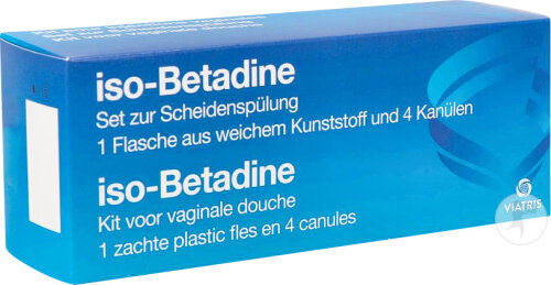 Iso Betadine Kit Vaginalinjektionen Kanülen 4 Stück