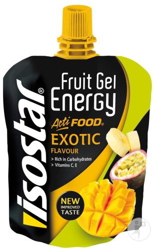 Isostar Actifood Fruit Gel Energy Exotische Früchte Beutel 90g
