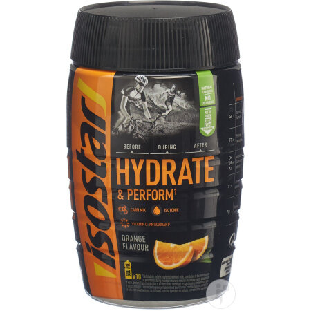 Isostar Hydrate & Perform Puder Orange Dose 400g