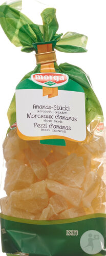 Issro Ananas Stücke Gezuckert Beutel 400g