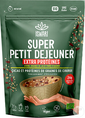 Iswari Super Frühstück Extra Protein Beutel 360g