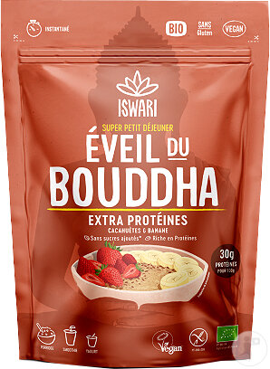 Iswari Erwachen Des Buddha Extra Protein Erdnuss Und Banane Beutel 360g