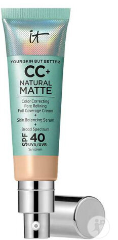 IT Cosmetics Your Skin But Better CC+ Natural Matte SPF40 Light Pumpflasche 32ml