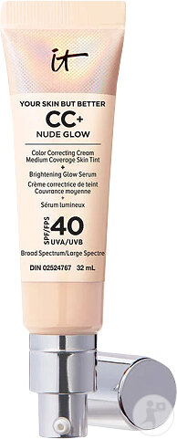 IT Cosmetics Your Skin But Better CC+ Nude Glow Foundation Und Serum LSF40 Light Pumptube 32ml