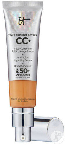 IT Cosmetics Your Skin But Better CC+ Anti-Aging Make-Up Creme LSF50+ Tan Pumptube 32ml