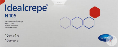 Ivf Idealcrepe N106 Binde 4mx10cm 10 Stück