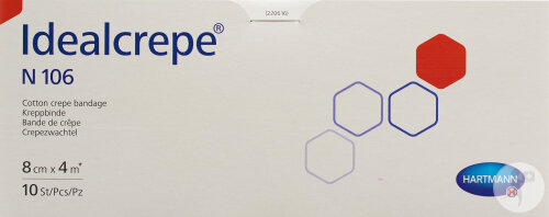 Ivf Idealcrepe N106 Binde 4mx8cm 10 Stück