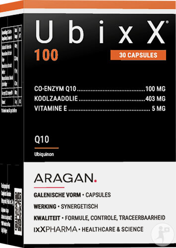 ixX Pharma UbiXX 100 Coenzym Q10 Ubichinon 100mg 30 Kapseln