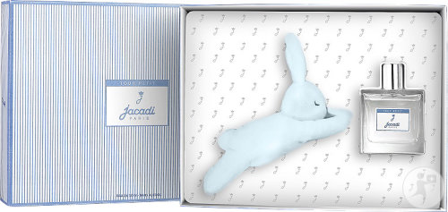 Jacadi Tout Petit Eau De Senteur Baby-Jungen Flasche 100ml + Kaninchen 1 Set