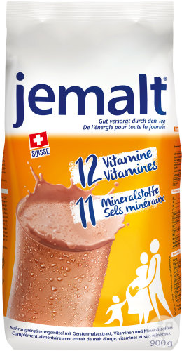 Jemalt Energie Malzhaltiges Getränkepulver Beutel 900g