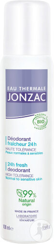 Jonzac Eau Thermale Deodorant Spray 24H Rehydriert