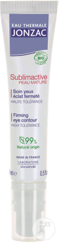Jonzac Eau Thermale Sublimeactive Straffende Augenpflege Mit Glow-Effekt Reife Haut 15ml
