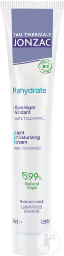 Jonzac Eau Thermale Zartschmelzende Pflege Rehydrieren Tube 50ml