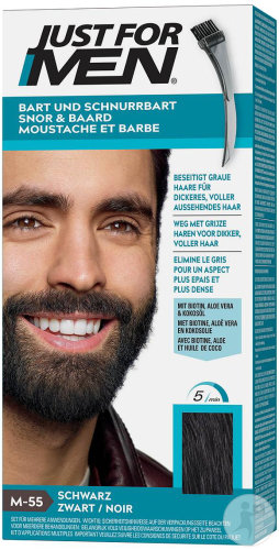 Just For Men Bart Und Schnurrbart M-55 Schwarz 1 Kit