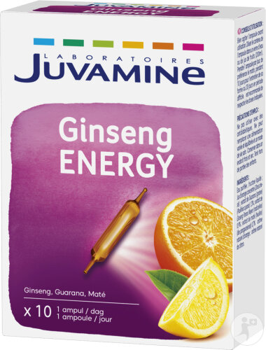 Juvamine Ginseng Energy 10 Ampullen