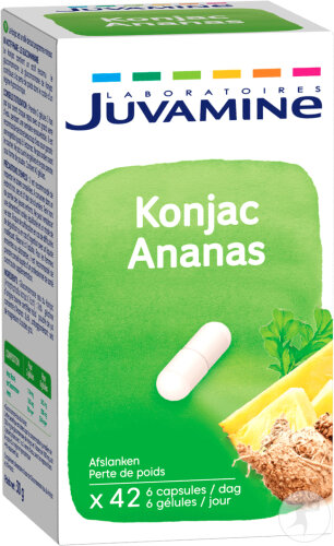 Juvamine Konjak Ananas 42 Kapseln