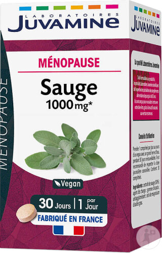 Juvamine Salbei 1000mg Menopauze 30 Tabletten