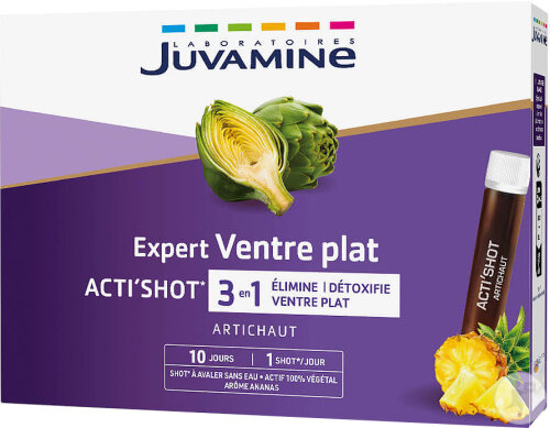 Juvamine Schlankheit Acti'Shot Artischocke 10 Schüsse