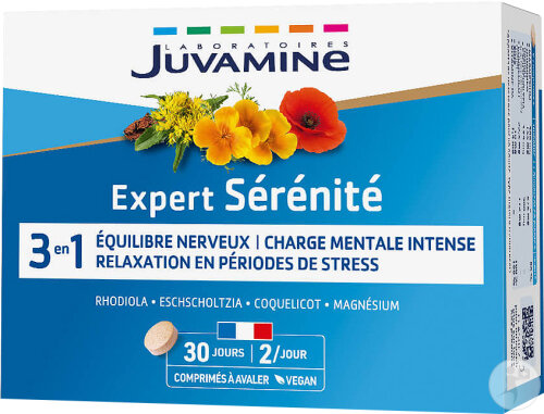 Juvamine Serenity Nervöses Gleichgewicht Entspannung 60 Kapseln