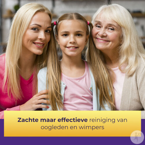 Kamillosan Ofta Demodex Ophthalmische Tücher Periokulare Hygiene Erwachsene/Kinder 28 Stück-2