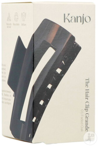 Kanjo The Hair Clip Groß 01 Faded Oak 1 Stück