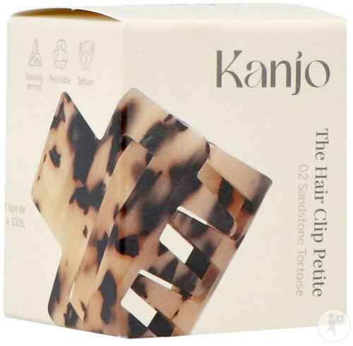 Kanjo The Hair Clip Klein 02 Sandstone Tortoise 1 Stück