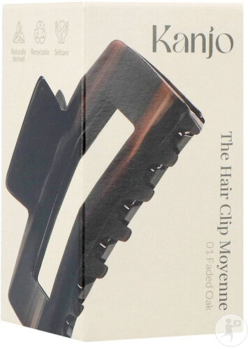 Kanjo The Hair Clip Mittel 01 Faded Oak 1 Stück