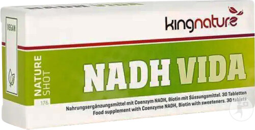 Kingnature Nadh Vida 20mg 30 Tabletten