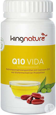 Kingnature Q10 Vida 50mg 90 Kapsel