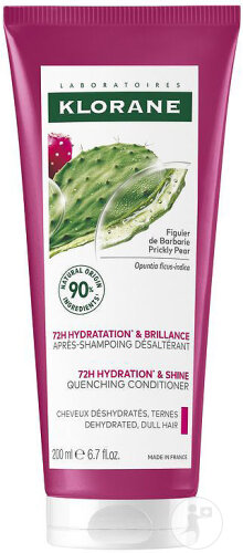 Klorane Figuier De Barbarie Pflegespülung Durstlöschend Feuchtigkeit + Glanz Glanzloses Haar 200ml