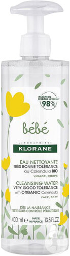 Klorane Reinigungslotion Ohne Spülen Mit Bio-Kalendula 400ml