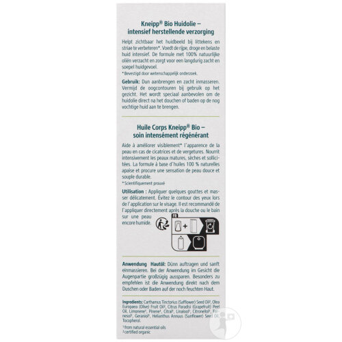 Kneipp Bio-Körperöl Flasche 100ml-3