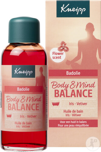 Kneipp Body & Mind Balance Badeöl Iris Und Vetiver Flasche 100ml